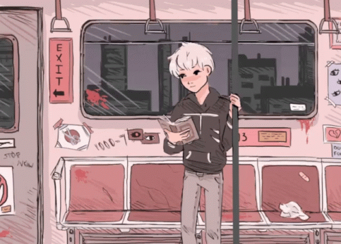 Anime Train GIF - Anime Train Subway GIFs