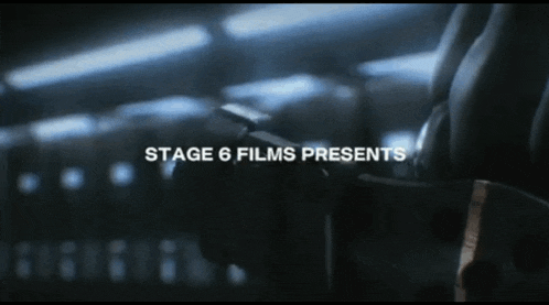 stage 6 films presents a blurred image of a person