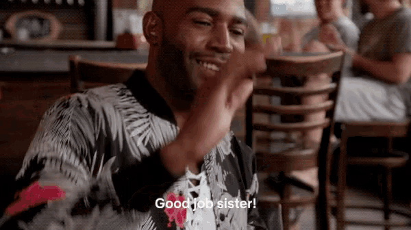 Good Job Sister Thats What Im Talking About GIF - Good Job Sister Thats What Im Talking About Proud Of You GIFs