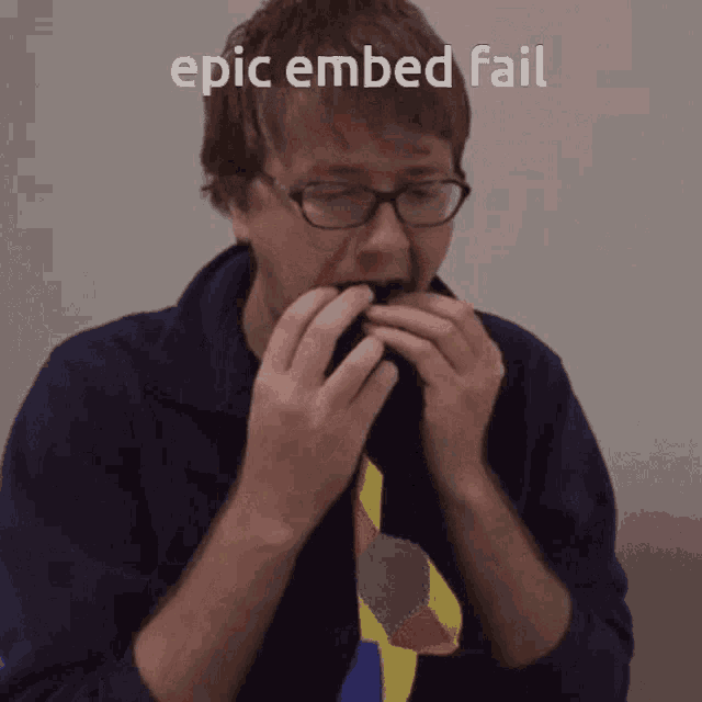 Epic Embed Fail Nathaniel Bandy GIF - Epic Embed Fail Embed Fail Nathaniel Bandy GIFs