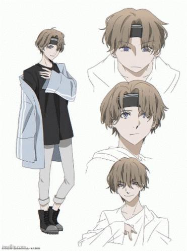 Brown Hair Blue Eyed Anime Boy Aikawa GIF - Brown Hair Blue Eyed Anime Boy Aikawa GIFs