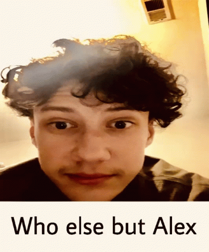Who Else But Alex GIF - Who Else But Alex GIFs