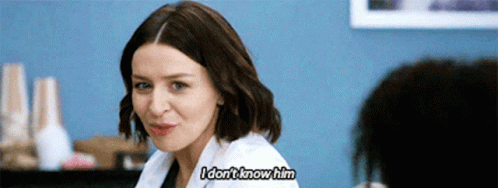 Greys Anatomy Amelia Shepherd GIF - Greys Anatomy Amelia Shepherd I Dont Know Him GIFs