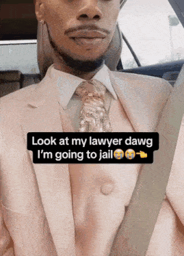 Look At My Lawyer Dawg Pink Suit GIF - Look At My Lawyer Dawg Pink Suit Lawyer Pink Suit GIFs
