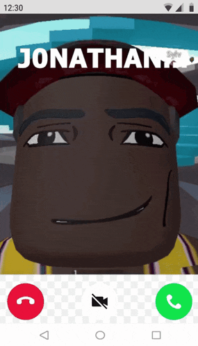a screenshot of a video call with jonathan on the screen
