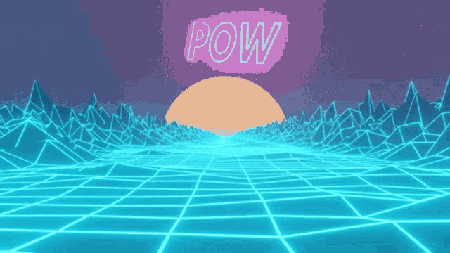 80s Pow GIF - 80s Pow Neon GIFs