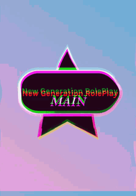 a sign that says " new generation roleplay " on it
