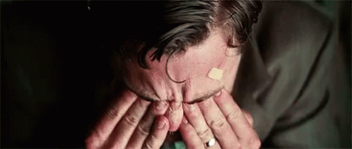 Leonardo Dicaprio Is Frustrated - Shutter Island GIF - Frustratedface GIFs