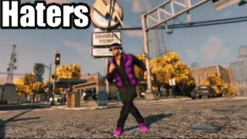 Saints Row Haters Gonna Hate GIF - Saints Row Haters Gonna Hate Dancing GIFs