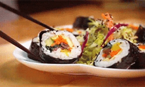 Sushi Japanese Food GIF