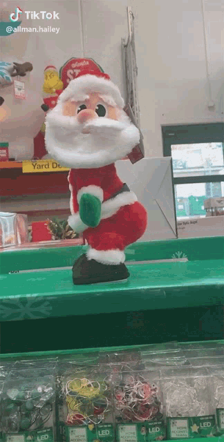 Dancing Santa Claus GIF - Dancing Santa Claus Feeling It GIFs