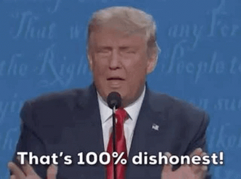 Trump Dishonest GIF - Trump Dishonest GIFs