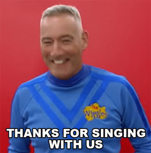 Thanks For Singing With Us Anthony Wiggle GIF - Thanks For Singing With Us Anthony Wiggle The Wiggles GIFs