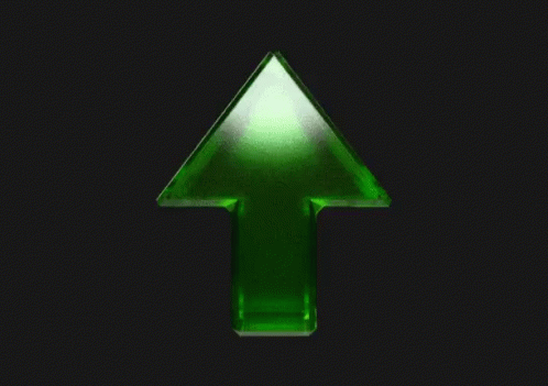 Arrow Green GIF - Arrow Green Up Arrow GIFs