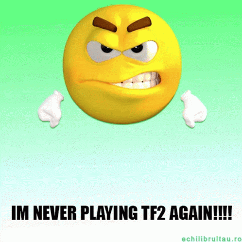 Team Fortress2 Rage Emoji GIF - Team Fortress2 Rage Emoji Im Never Playing Tf2again GIFs