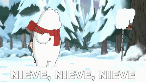 Nieve Nieve Nieve Chloe Park GIF - Nieve Nieve Nieve Chloe Park Polar GIFs