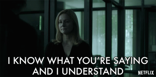 I Know What Youre Saying And I Understand Laura Linney GIF - I Know What Youre Saying And I Understand Laura Linney Wendy Byrde GIFs