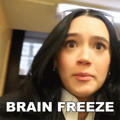 Brain Freeze Fiona Frills GIF - Brain Freeze Fiona Frills Mind Freeze GIFs