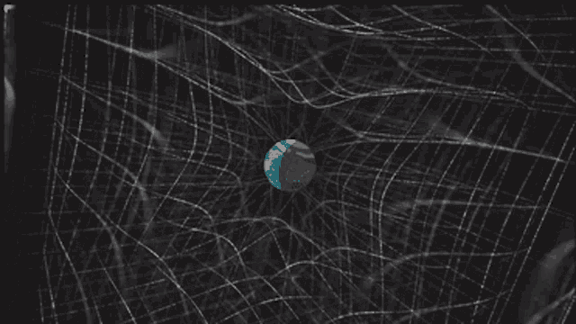 a computer generated image of a soccer goal with the earth in the center