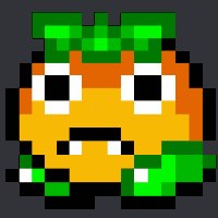 a pixel art drawing of a turtle with a green hat