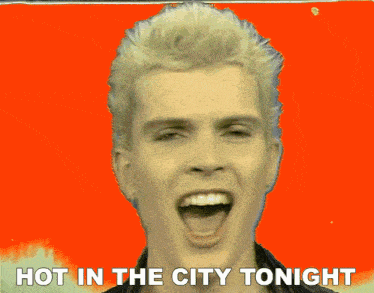 Hot In The City Tonight Billy Idol GIF - Hot In The City Tonight Billy Idol Hot In The City Song GIFs