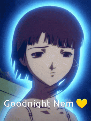 Goodnight Nem Lain Goodnight GIF - Goodnight Nem Lain Goodnight Lain GIFs