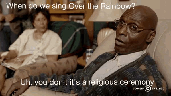 Key And Peele When Do We Sing Over The Rainbow GIF - Key And Peele When Do We Sing Over The Rainbow Gaywedding GIFs