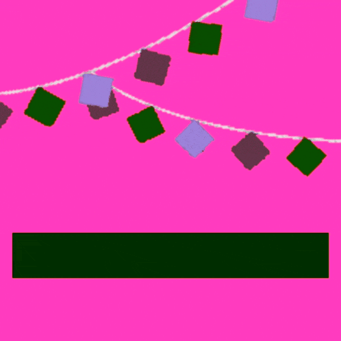 a pink background with a green border and arabic writing