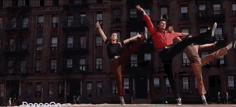 Welcome To The Dance Ghetto - Ghetto GIF - West Side Story Dancing Dance GIFs