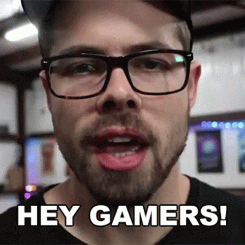 Hey Gamers Nick Zetta GIF - Hey Gamers Nick Zetta Basically Homeless GIFs