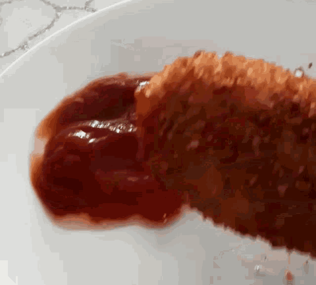 Corndog Ketchup GIF - Corndog Ketchup Dipping GIFs