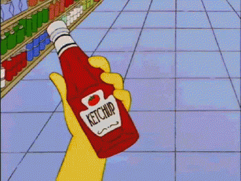 Ketchup Or Catsup? - The Simpsons GIF - The Simpsons Ketchup Catsup GIFs