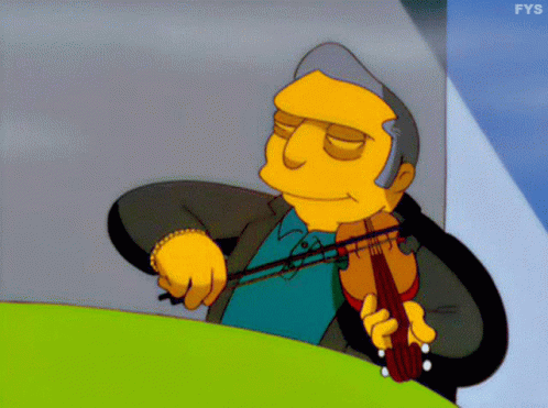 Fat Tony Fat Tony Simpsons GIF - Fat Tony Fat Tony Simpsons Fat Tony Violin GIFs