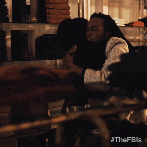 Hugging Charlotte Gaines GIF - Hugging Charlotte Gaines Fbi Most Wanted GIFs