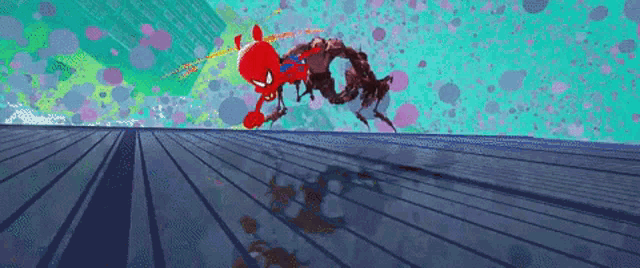 Spider Man Into The Spider Verse Spider Ham GIF - Spider Man Into The Spider Verse Spider Ham Scorpion GIFs