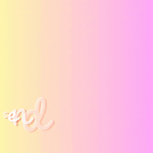 sending love is written on a pink background