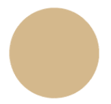 a brown circle on a white background with a shadow on it