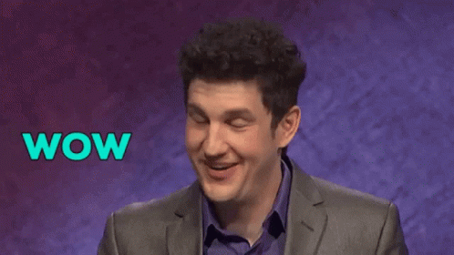 Matt Amodio Wow GIF - Matt Amodio Wow Jeopardy GIFs