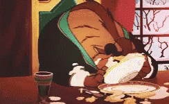 Beauty And The Beast Hungry GIF - Beauty And The Beast Hungry Eating GIFs