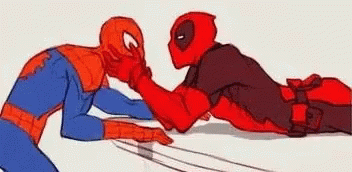Spideypool Kiss GIF - Spideypool Kiss Spiderman GIFs