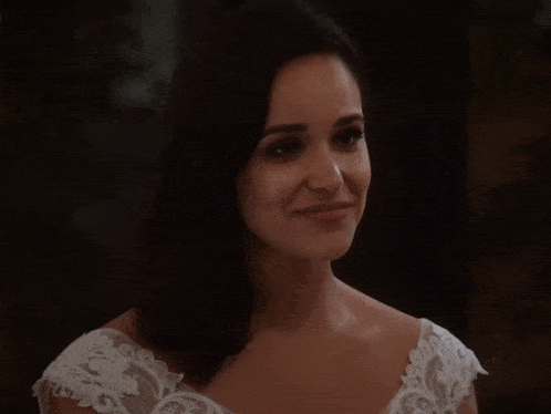 a woman in a white dress with the words not everything 's in our control