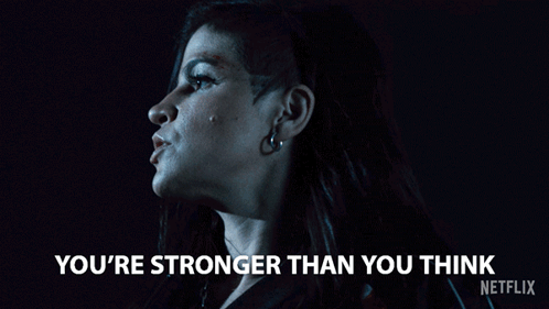 You'Re Stronger Than You Think Angela Gomez GIF - You'Re Stronger Than You Think Angela Gomez Obliterated GIFs