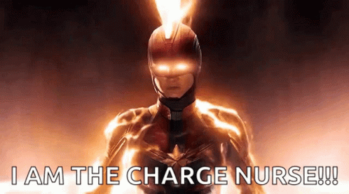 Captain Marvel In Charge Nurse GIF - Captain Marvel In Charge Nurse Ill Take Care GIFs
