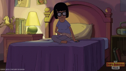 Angry Throw Tina Belcher GIF - Angry Throw Tina Belcher The Bobs Burgers Movie GIFs