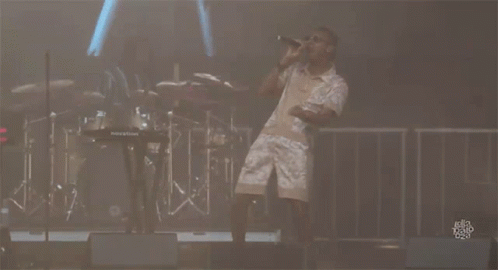 Pointing On Stage GIF - Pointing On Stage Performing GIFs