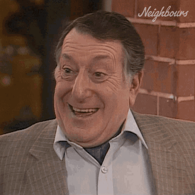 From Smile To Frown Harry Henderson GIF - From Smile To Frown Harry Henderson Neighbours GIFs