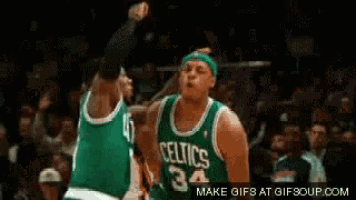 Paul Pierce Yeah GIF - Paul Pierce Yeah Celtics GIFs