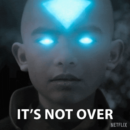It'S Not Over Aang GIF - It'S Not Over Aang Avatar The Last Airbender GIFs