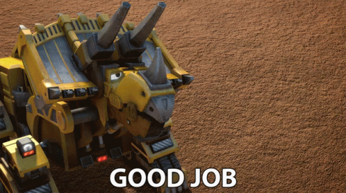 Good Job Dozer GIF - Good Job Dozer Dinotrux GIFs