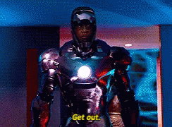 Don Cheadle Get Out GIF - Don Cheadle Get Out War Machine GIFs